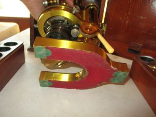 Bausch & Lomb Brass Microscope Pacific Micro Materials Co 8
