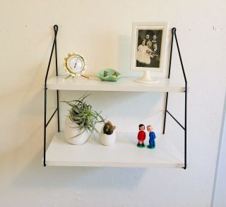 String Shelving Wall Unit,  Mid Century Book Shelf,  String Shelf,  Wall Shelf