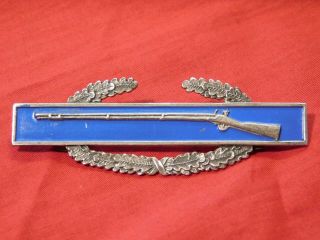 Wwii Us Army Combat Infantry Badge Sterling Cib Pin Airborne Soldier Award