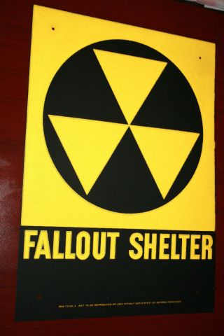 20 Fallut Shelter Sign Not Reproductios