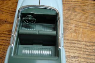 VINTAGE 1950 ' S CADILLAC BLUE CONVERTIBLE TIN FRICTION CARr ==NIB MADE IN JAPAN 6