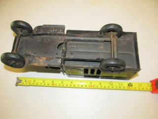 Metalcraft Vintage Toy Delivery Box Truck Stamped Steel Pressed Steel 1930 ' s 5