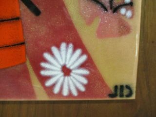 SIGNED 1960 ' S JD JUDITH DANER MID CENTURY GEISHA GIRL LADY 15 