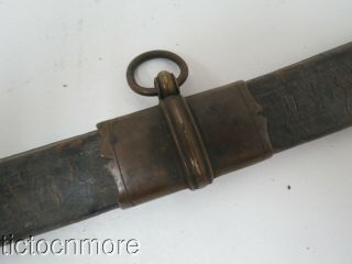 US CIVIL WAR SWORD SCABBARD PARTS 9