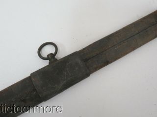 US CIVIL WAR SWORD SCABBARD PART 12