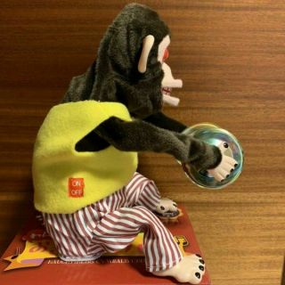 YAMANI Musical Jolly Chimp Monkey Toy Story Naughtiness Cymbals Japan Rare 9510 10