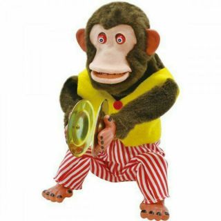 YAMANI Musical Jolly Chimp Monkey Toy Story Naughtiness Cymbals Japan Rare 9510 8