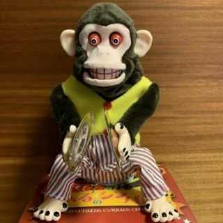 YAMANI Musical Jolly Chimp Monkey Toy Story Naughtiness Cymbals Japan Rare 9510 9