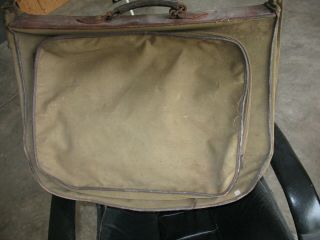 Army Air Force B - 4 Garment Bag WWII named 5