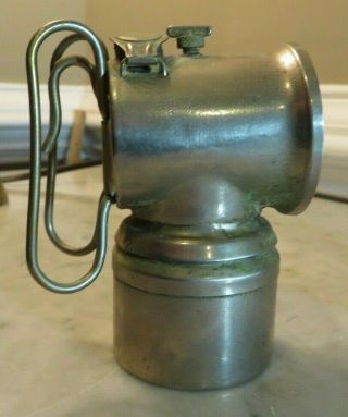 Vintage/antique Justrite Miner Lamp