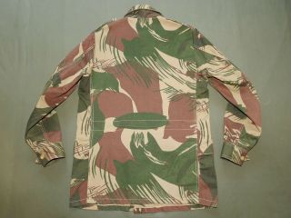 Rhodesia Army Bush War RHODESIAN CAMO FIELD JACKET 1977 Vtg Camouflage RARE 8