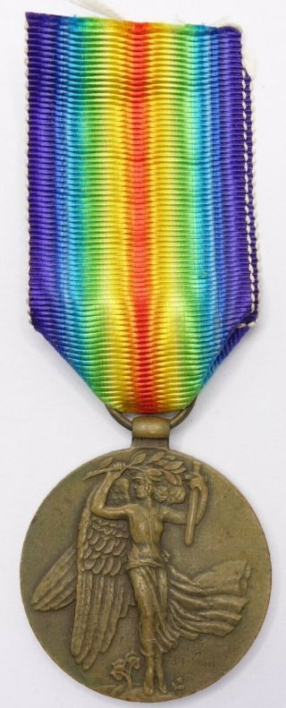 Ww1 Wwi Czechoslovakia Czech 1914 - 1919 Inter - Allied Victory Medal