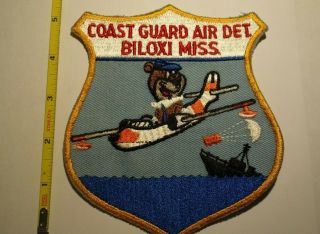 Extremely Rare Vietnam Era Coast Guard Air Detachment Biloxi Mississippi Patch