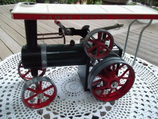 Vintage Mamod Steam Tractor Steam Engine Te1a Green Red