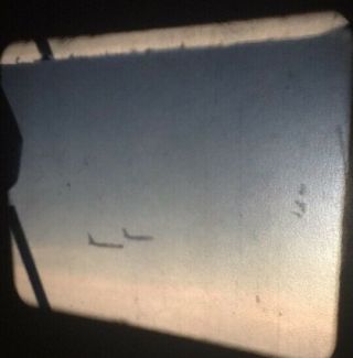 RARE VIETNAM WAR ERA PRIVATE 8mm FILM REEL B - 52 REFUELING PILOT FOOTAGE 2