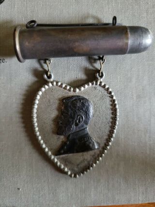 Civil War General Grant 45/70 Bullet Medal