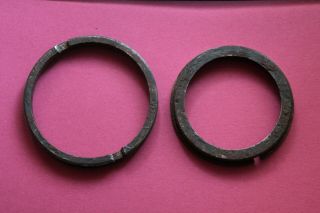 WW2 Luftwaffe ELAZ Bomb Fuze Locking Rings (steel) 2