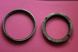 WW2 Luftwaffe ELAZ Bomb Fuze Locking Rings (steel) 3