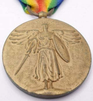 US WW1 Victory Medal with 5 campaign bars.  The great war for civilization 6