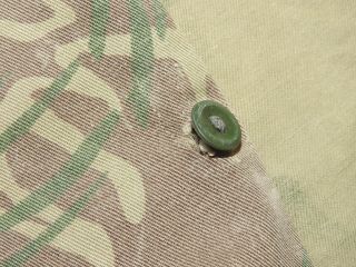 Rhodesia Army Bush War RHODESIAN CAMO FIELD COMBAT SHIRT Vtg Camouflage RARE 7