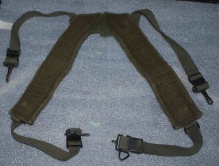 Vietnam War M - 1956 Suspenders Field Pack Combat Harness H - Straps