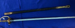 Antique Civil War Sword - Nco - Ames Mfg Co 1863