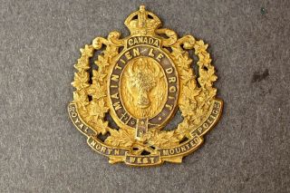 Wwi Canada M1915 Rnwmp Badge Mlm3