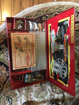 All Electric Erector Set - All Parts And 1938