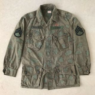 Vietnam War Hand Painted Camouflage 1st Pattern Jungle Jacket