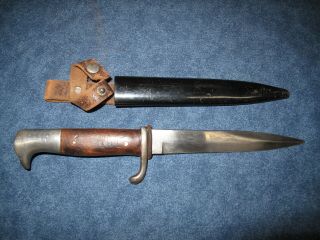 German Ww1 Trench Fighting Knife E.  &f.  HÖrster Solingen