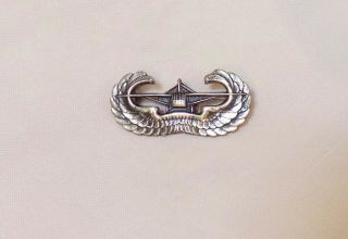 World War Ii Army Airborne Glider Pin Badge Sterling Silver - Worn By Soldier