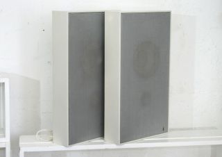 2x BRAUN flat speaker L46 ^ design DIETER RAMS ^ wall loudspeaker 2