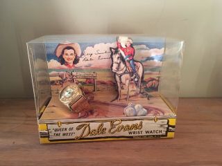 Vintage 1960’s Dale Evans Watch Mib - Boxed - Old Store Stock