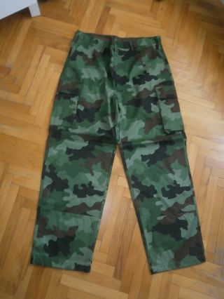 Federal Yugoslav Army/serbian Army M - 93 Camouflage Pants