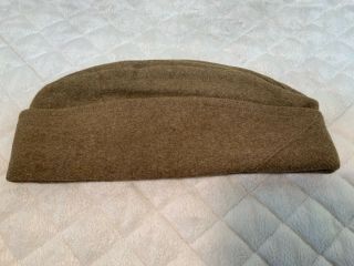 WW1 US Wool Overseas Cap Hat W/ Artillery Machine Guns Corp Insignia 4