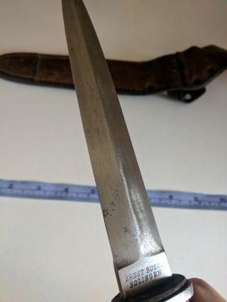 WW1 / 2 German Boot Knife,  Ernst Busch Solingen 3