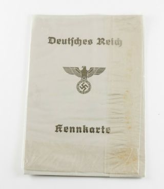 Vintage Germany Austria Austrian Wwii Id Card 1944