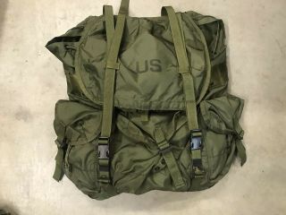 Large Alice Pack With Frame No Straps Or Pad USGI Surplus EXC 2