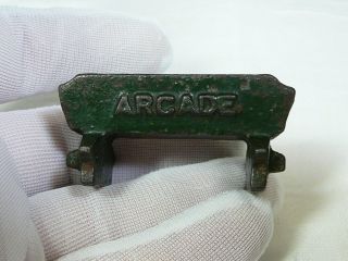 Arcade Cast Iron Seat Only McCormick Deering Horse Drawn Wagon Antique Toy Part 4