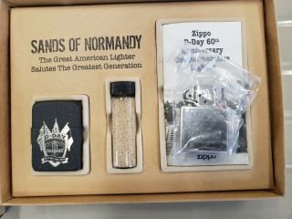 Sands of Normandy 60th Anniversary D - Day Zippo 2
