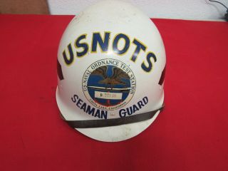 Vietnam Era Us Navy M1 Helmet Liner Usnots V 44