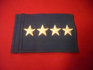 4 Air Force Generals car penits 1,  2,  3 and 4 stars (.) 11