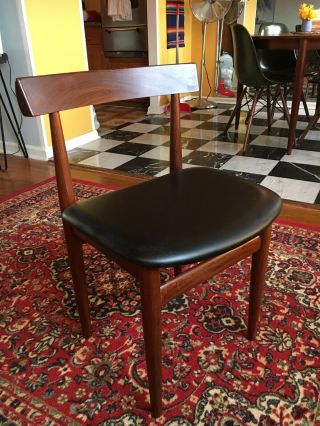 Danish Modern Hans Olsen For Frem Røjle “roundette” Dining Chair