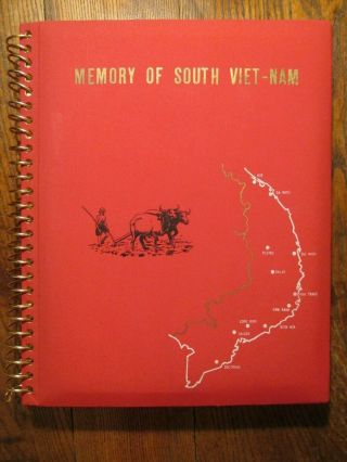 Memory Of South Viet - Nam 1969 - 70 Photo Album Heavy Machinery Road Construction