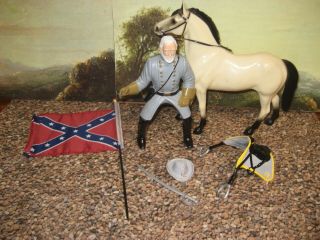 Hartland General Lee complete with rider horse hat saddle sword flag 4