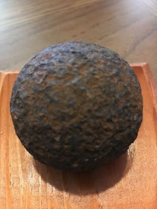 Confederate Cannon Ball found in Mississippi River at Vicksburg the real thing 2