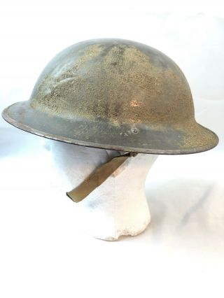 Wwii Ww2 Us U.  S.  Kelly Helmet,  M1917,  M - 1917,  Doughboy,  Broodie,  Army,  Steel