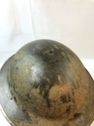 WWII WW2 US U.  S.  Kelly Helmet,  M1917,  M - 1917,  Doughboy,  Broodie,  Army,  Steel 6