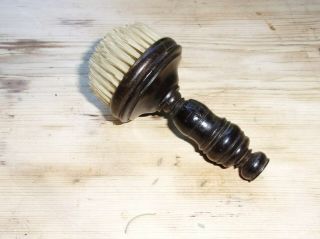 RARE 19thC ANTIQUE BEAVER HAT BRUSH CLEANER AAFA 3