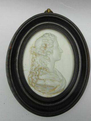 Very Rare Tassie Bas Relief Portrait Medallion Of Elizabeth Gordon 1795